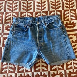 Vintage Levi’s 501 cut off shorts